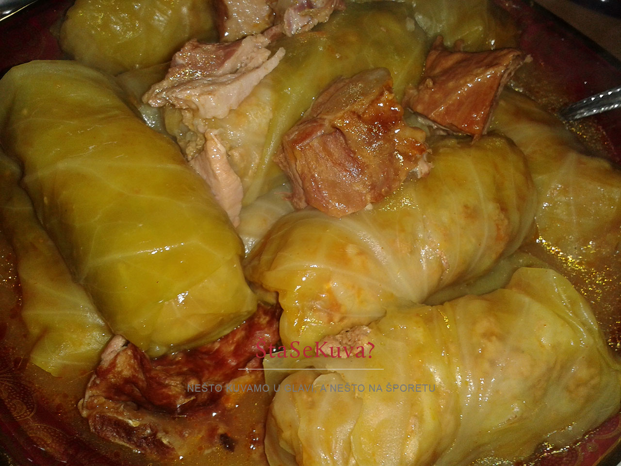 Domaća srpska sarma