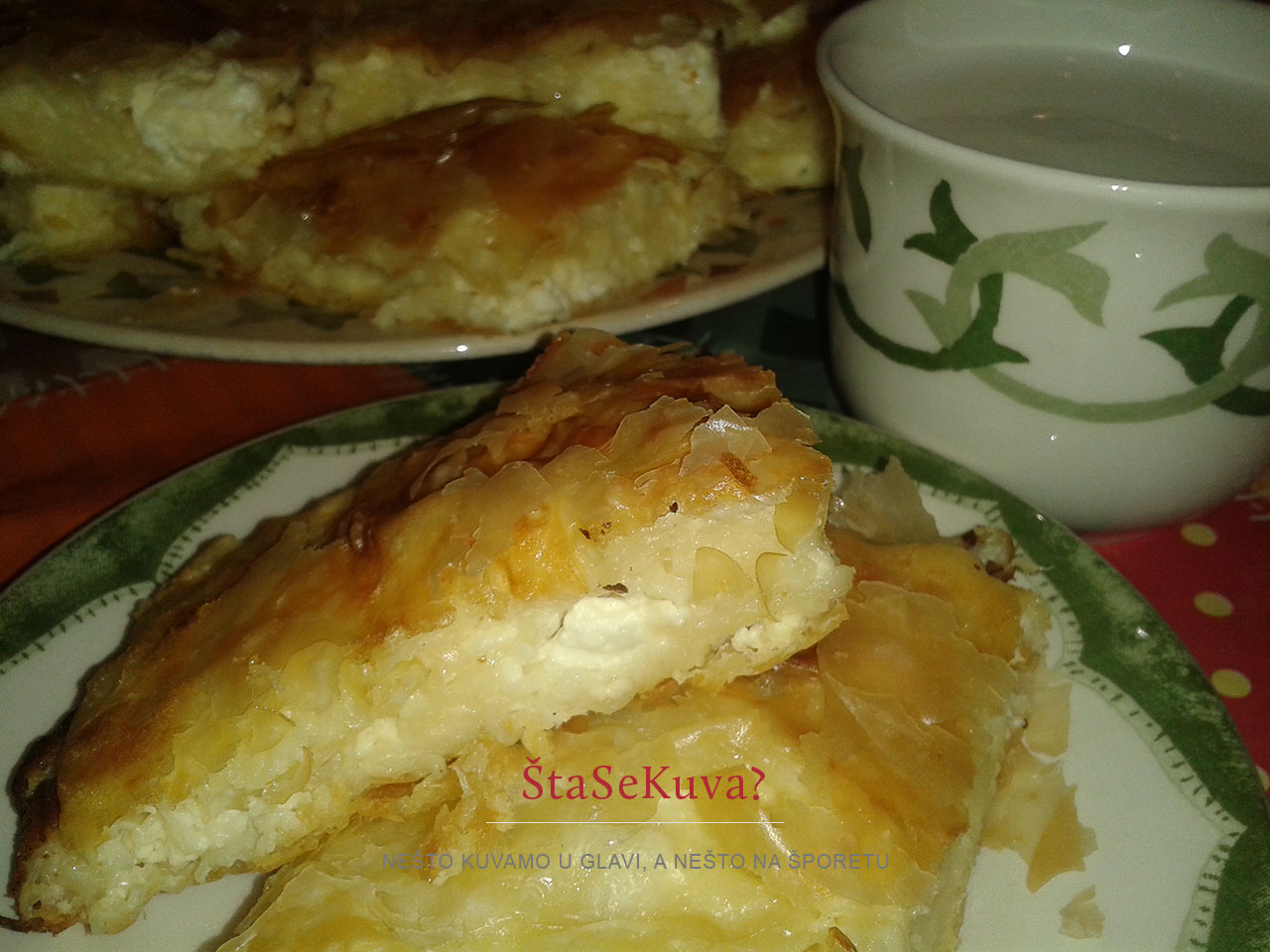 Srpska gibanica gužvara sa sirom StaSeKuva