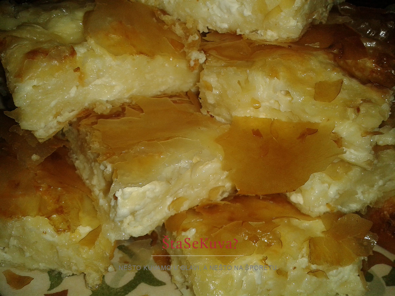 Srpska gibanica gužvara sa sirom StaSeKuva